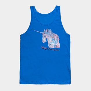 Magic is Everywhere Beautiful Unicorn Tank Top